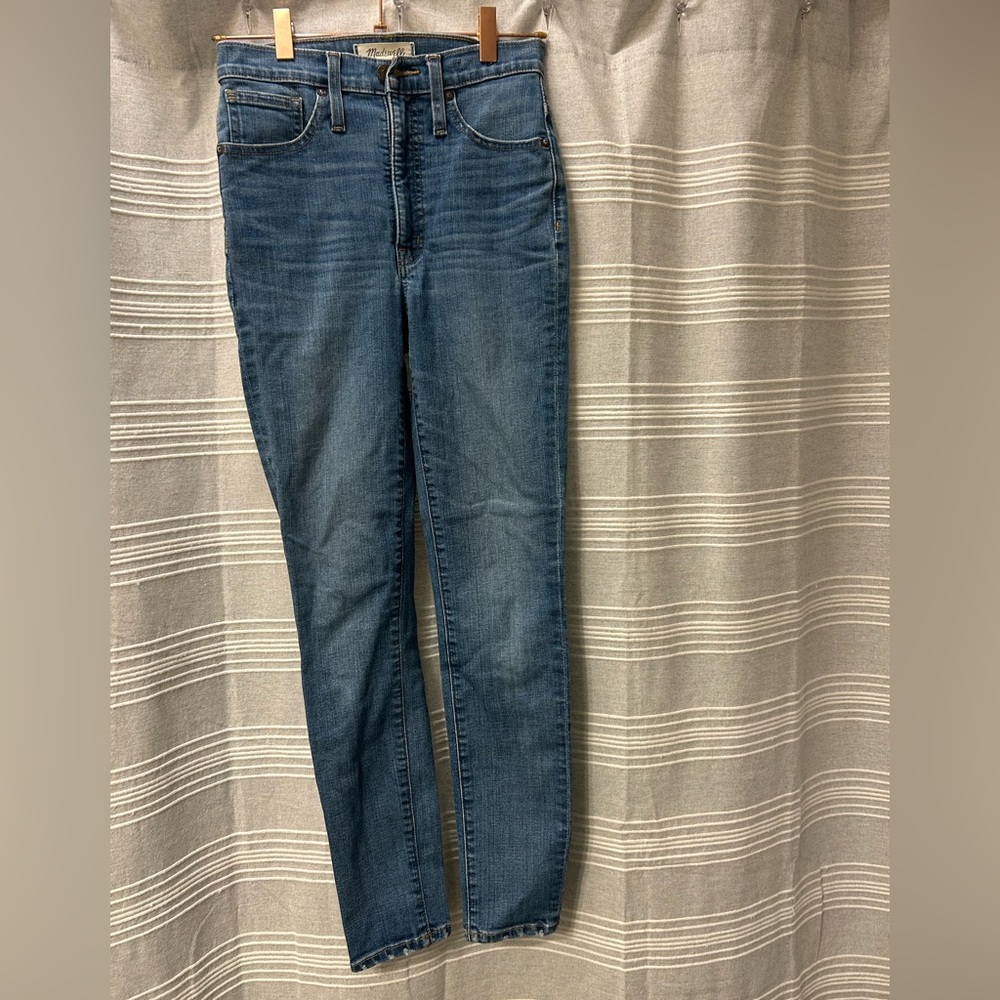 Madewell 11" high rise skinny jeans 24